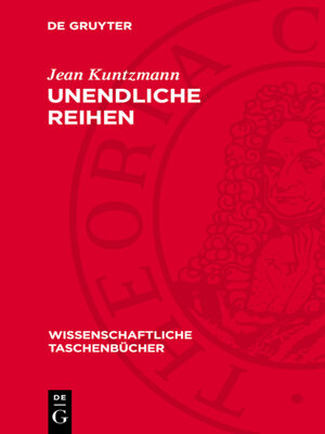 cover image of Unendliche Reihen